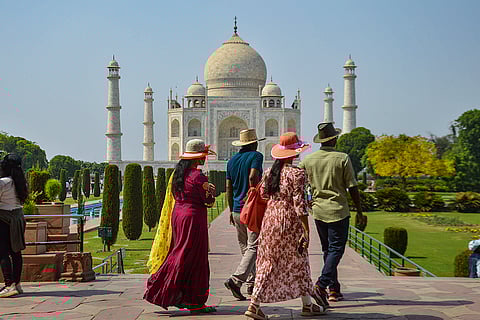 Hot summer day in Agra